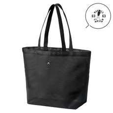 18選手展開 ワンポイント刺繍メッシュトートバッグ(VISITOR)