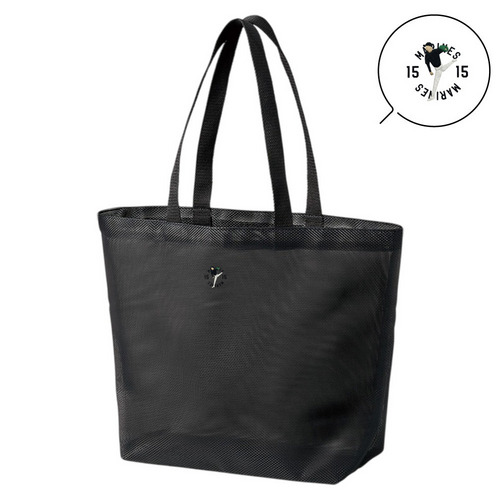 18選手展開 ワンポイント刺繍メッシュトートバッグ(VISITOR) 詳細画像 1カラー 7