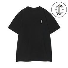 18選手展開 ワンポイント刺繍Tシャツ ブラック(ALTERNATE)