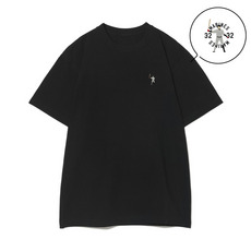 18選手展開 ワンポイント刺繍Tシャツ ブラック(ALTERNATE) 詳細画像