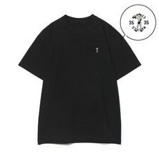 18選手展開 ワンポイント刺繍Tシャツ ブラック(ALTERNATE) 詳細画像