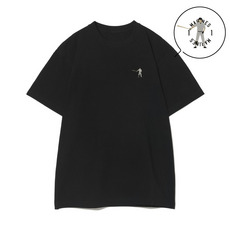 18選手展開 ワンポイント刺繍Tシャツ ブラック(ALTERNATE) 詳細画像