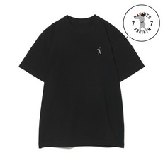 18選手展開 ワンポイント刺繍Tシャツ ブラック(ALTERNATE) 詳細画像