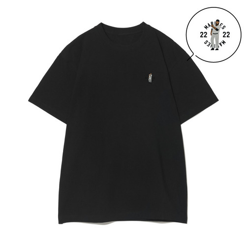 18選手展開 ワンポイント刺繍Tシャツ ブラック(ALTERNATE) 詳細画像 1カラー 10