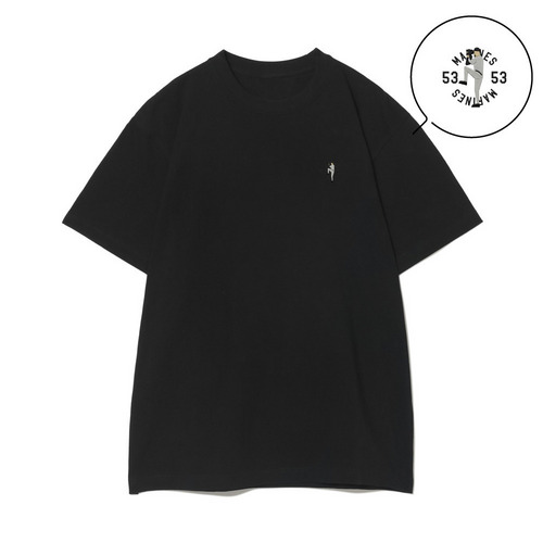 18選手展開 ワンポイント刺繍Tシャツ ブラック(ALTERNATE) 詳細画像 1カラー 14