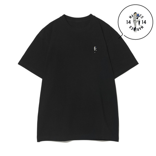 18選手展開 ワンポイント刺繍Tシャツ ブラック(ALTERNATE) 詳細画像 1カラー 6