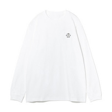 18選手展開 ワンポイント刺繍ロングTシャツ ホワイト(ALTERNATE) 詳細画像