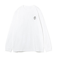 18選手展開 ワンポイント刺繍ロングTシャツ ホワイト(ALTERNATE) 詳細画像
