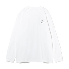 18選手展開 ワンポイント刺繍ロングTシャツ ホワイト(ALTERNATE) 詳細画像