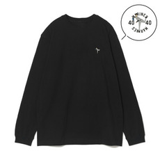 18選手展開 ワンポイント刺繍ロングTシャツ ブラック(ALTERNATE) 詳細画像