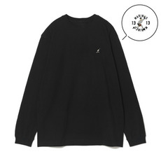18選手展開 ワンポイント刺繍ロングTシャツ ブラック(ALTERNATE) 詳細画像