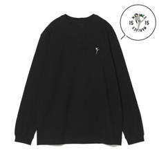18選手展開 ワンポイント刺繍ロングTシャツ ブラック(ALTERNATE) 詳細画像