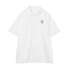 18選手展開 ワンポイント刺繍ポロシャツ ホワイト(ALTERNATE) 詳細画像