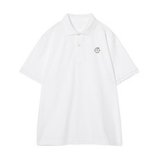 18選手展開 ワンポイント刺繍ポロシャツ ホワイト(ALTERNATE) 詳細画像