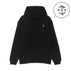 18選手展開 ワンポイント刺繍パーカー ブラック(ALTERNATE) 詳細画像