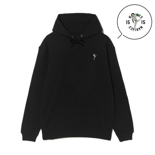 18選手展開 ワンポイント刺繍パーカー ブラック(ALTERNATE) 詳細画像 1カラー 1