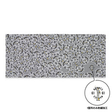 18選手展開 ワンポイント刺繍フェイスタオル(ALTERNATE) 詳細画像