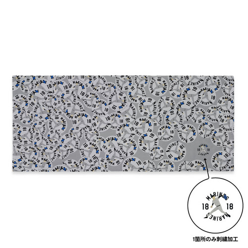 18選手展開 ワンポイント刺繍フェイスタオル(ALTERNATE) 詳細画像 1カラー 1