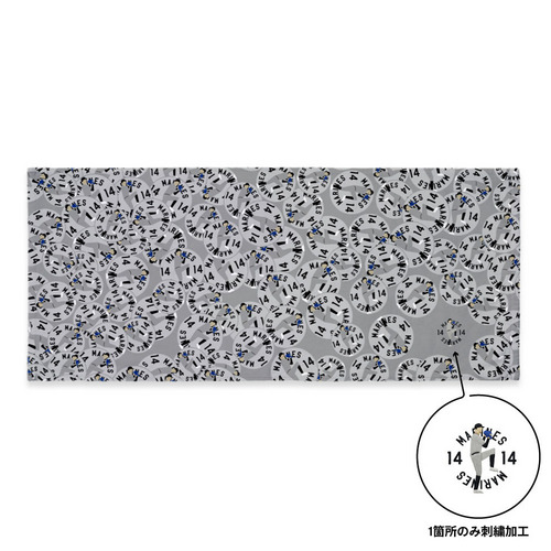 18選手展開 ワンポイント刺繍フェイスタオル(ALTERNATE) 詳細画像 1カラー 6