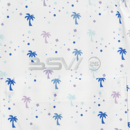 BSWパターンシャツ/palm tree 詳細画像 ホワイト 12