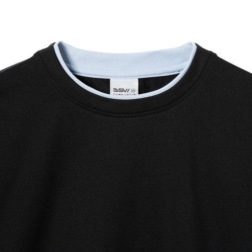 BSWレイヤード風Tシャツ 詳細画像 ブラック 3