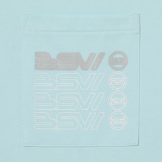 BSW配色ステッチTシャツ 詳細画像