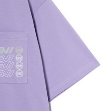 BSW配色ステッチTシャツ 詳細画像