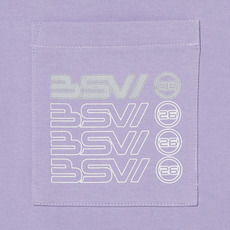 BSW配色ステッチTシャツ 詳細画像