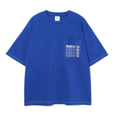 BSW配色ステッチTシャツ 詳細画像