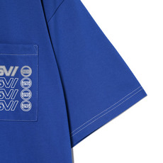 BSW配色ステッチTシャツ 詳細画像