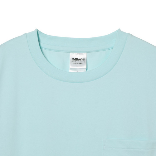 BSW配色ステッチTシャツ 詳細画像 ブルー 13