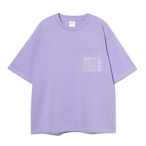 BSW配色ステッチTシャツ 詳細画像 ブルー 16
