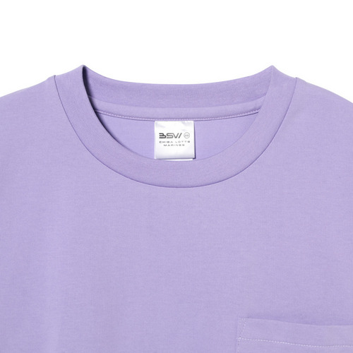 BSW配色ステッチTシャツ 詳細画像 ブルー 18