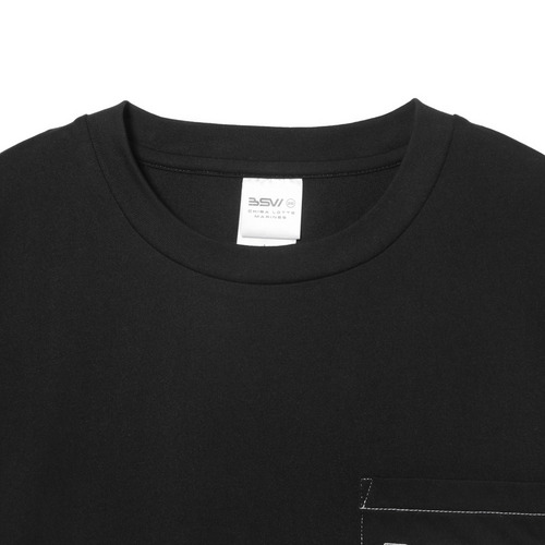 BSW配色ステッチTシャツ 詳細画像 ブルー 3