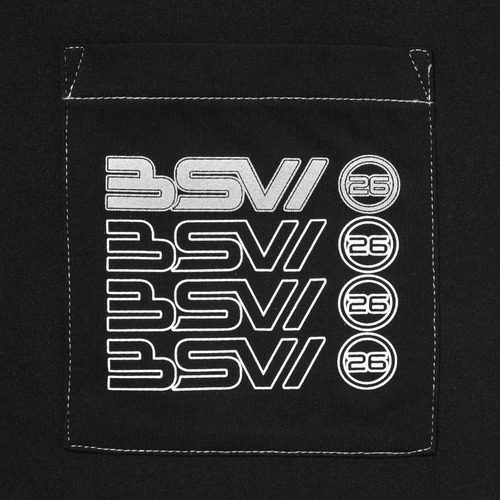 BSW配色ステッチTシャツ 詳細画像 ブルー 5