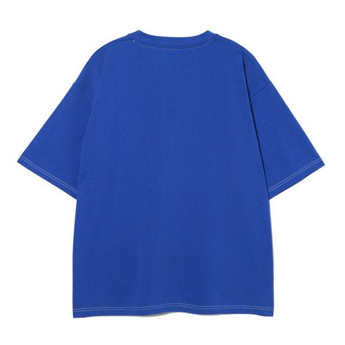 BSW配色ステッチTシャツ 詳細画像 ブルー 7