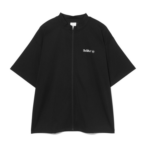 BSWナイロンZIPTシャツ 詳細画像 ブラック 1