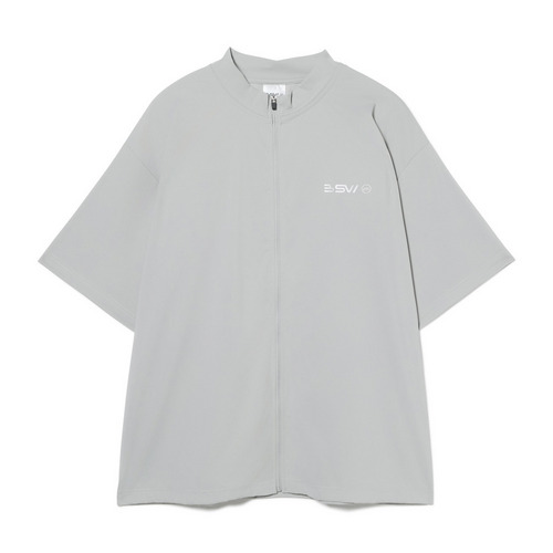 BSWナイロンZIPTシャツ 詳細画像 グレー 1