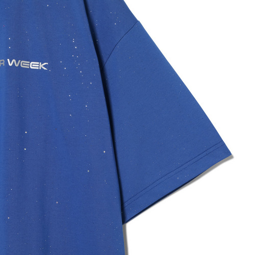 BSWラメTシャツ 詳細画像 ブルー 4