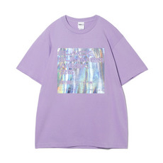 BSWオーロラ箔プリントTシャツ 詳細画像