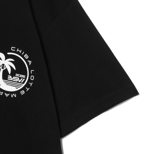 BSWパームツリーロゴTシャツ 詳細画像 ブラック 4