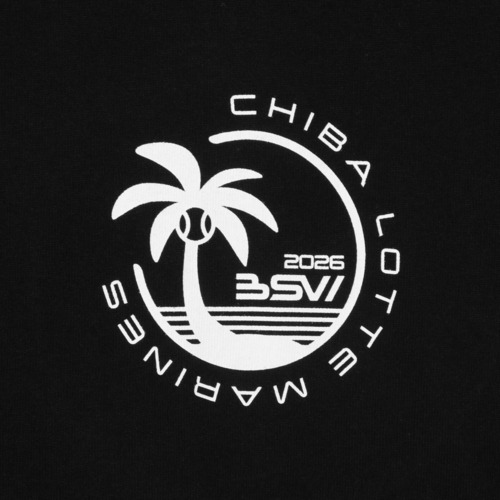 BSWパームツリーロゴTシャツ 詳細画像 ブラック 6