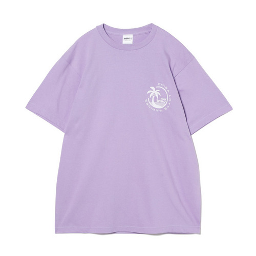 BSWパームツリーロゴTシャツ 詳細画像 ライトパープル 1