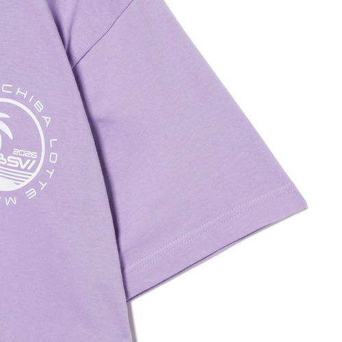 BSWパームツリーロゴTシャツ 詳細画像 ライトパープル 4