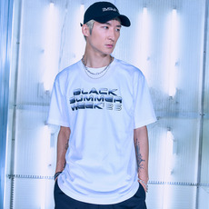 BSWメッシュロゴTシャツ