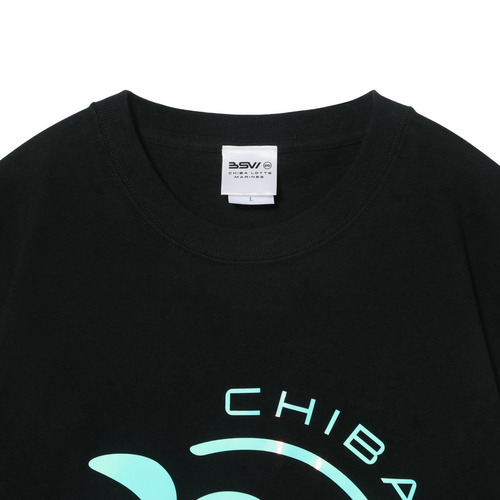 BSWオーロラロゴプリントTシャツ 詳細画像 ブラック 4
