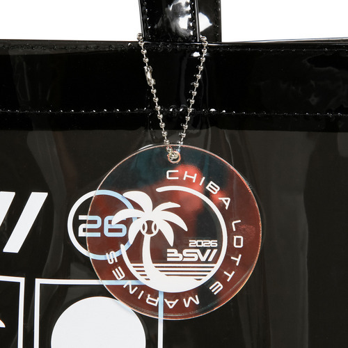 BSWオーロラアクリルキーホルダー付きクリアBAG 詳細画像 ホワイト 6