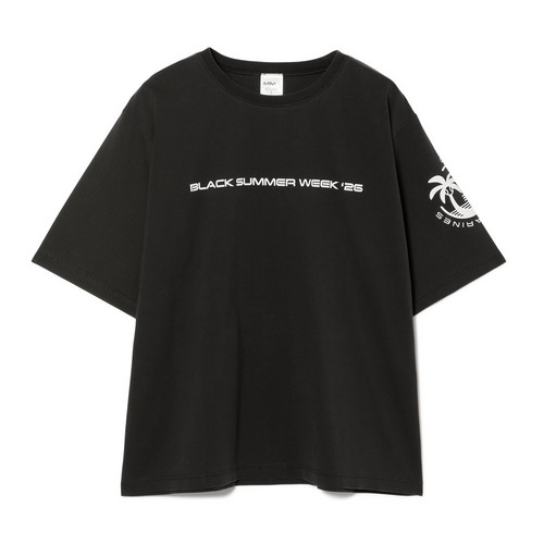 BSWピグメントダイTシャツ 詳細画像 ブラック 1