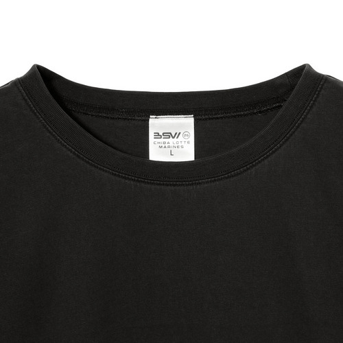 BSWピグメントダイTシャツ 詳細画像 ブラック 3