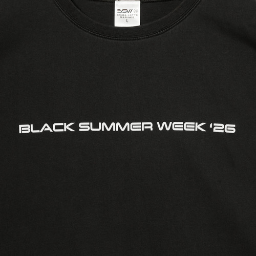 BSWピグメントダイTシャツ 詳細画像 ブラック 6